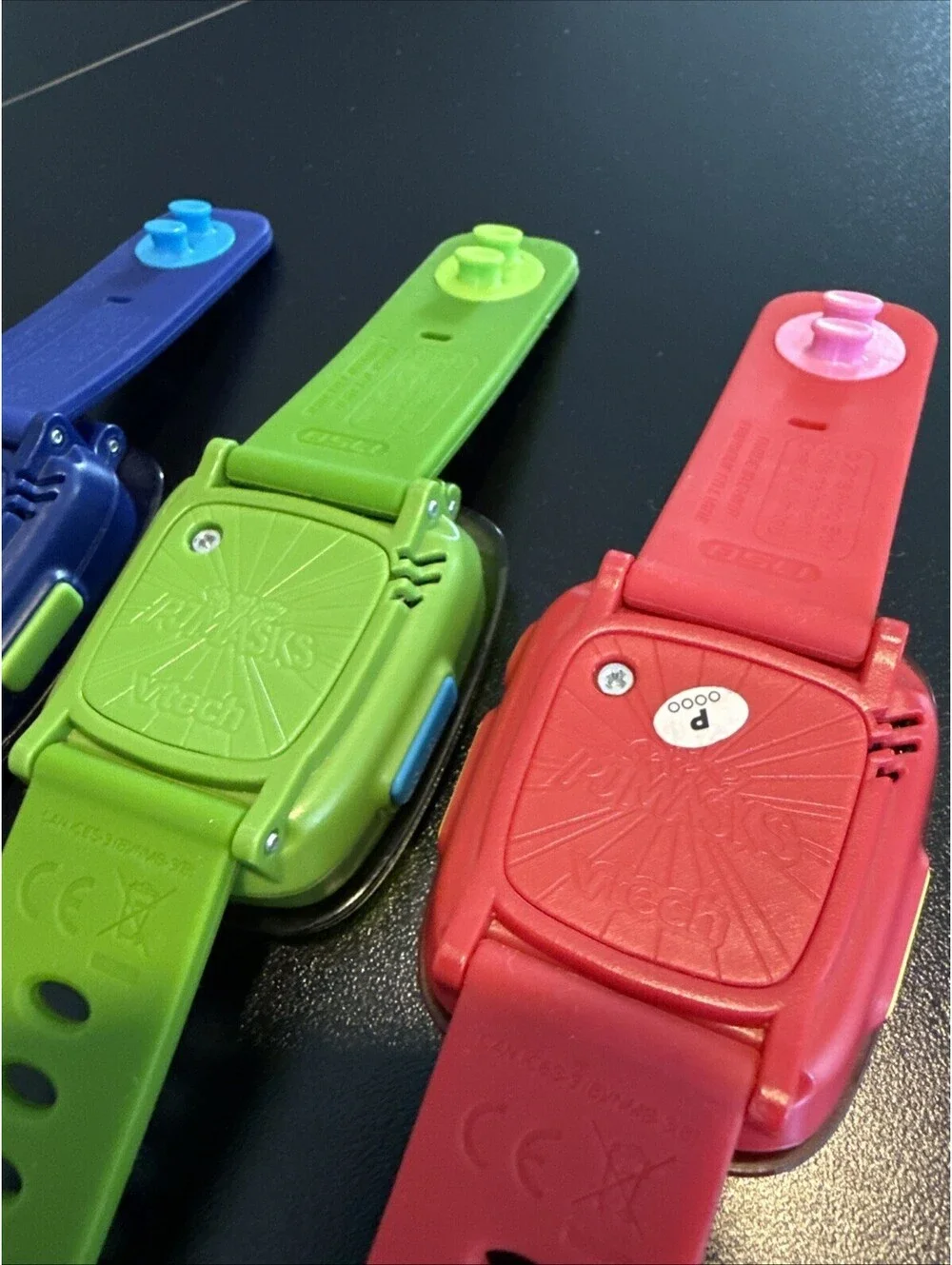 Lot of 3 Kids VTech PJ Masks Learning Watches Cat Boy, Owlette, Gecko